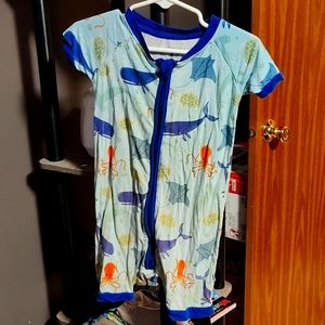 Little Sleepies 18-24 month shortie romper Marine Animals